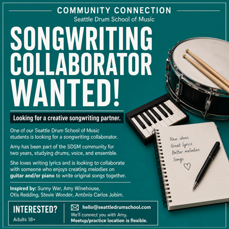 Songwriting collaborator wanted