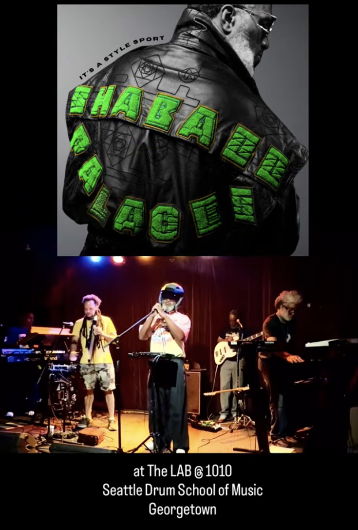 Shabazz Palaces rehearsal screenshot